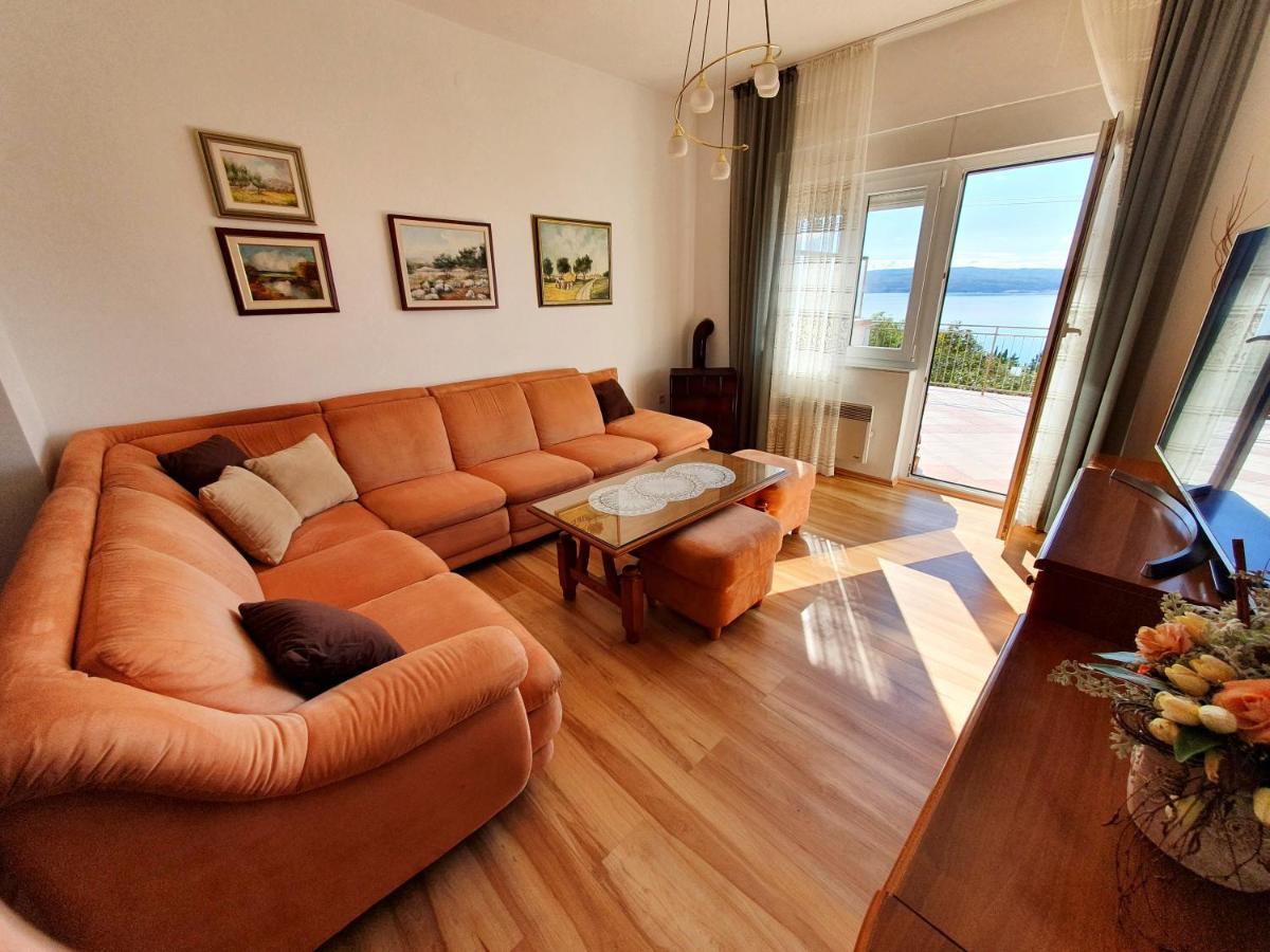 Relaxing Seaview Apartment Barac On Separated Floor Crikvenica Luaran gambar